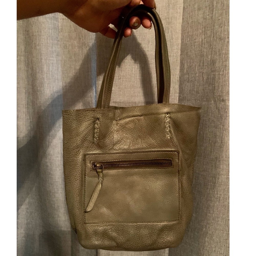 Free People Mini Vegan Leather tote